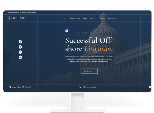 Onecodesoft Law Farm Website